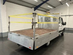 2023 Ford Transit Double Cab Dropside Van — rear three-quarter view
