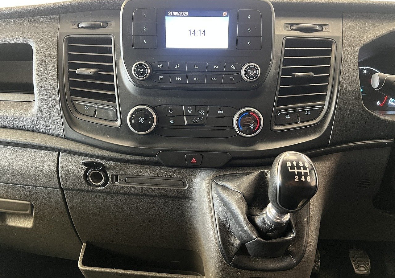 2022 Ford Transit Luton Box Van — cab interior