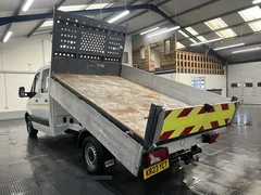2023 Mercedes-Benz Sprinter Double Cab Tipper Van — rear three-quarter view