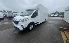 2024 Maxus Edeliver 9 Luton Low Loader Van — front three-quarter view