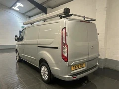 2022 Ford Transit Custom Panel Van — rear three-quarter view