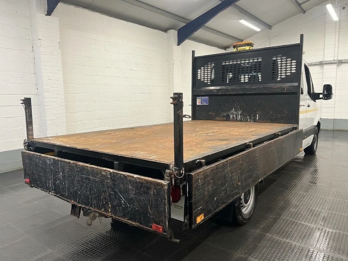 2023 Mercedes-Benz Sprinter Tipper Van — rear three-quarter view