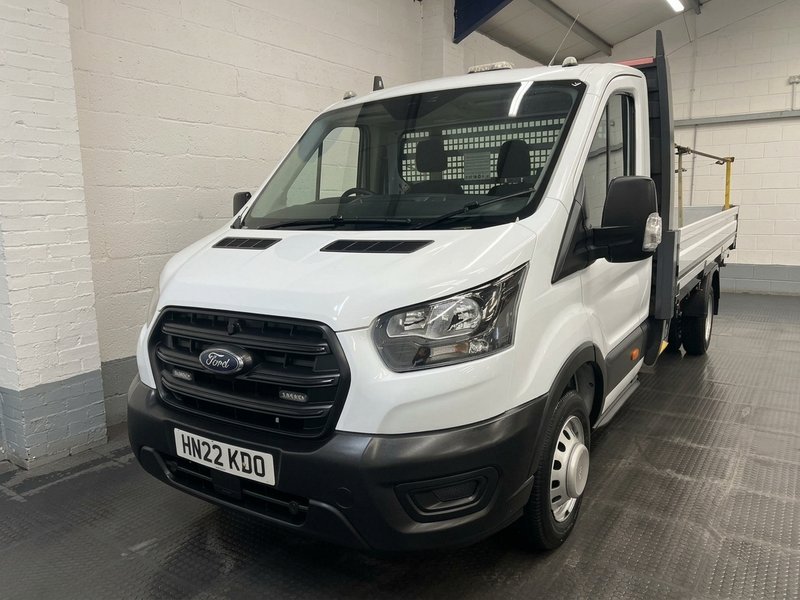 2022 Ford Transit Dropside Van — front three-quarter view