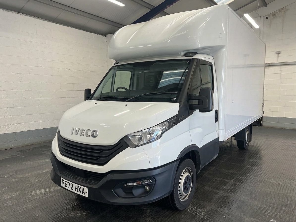2023 Iveco Daily Luton Box Van — front three-quarter view