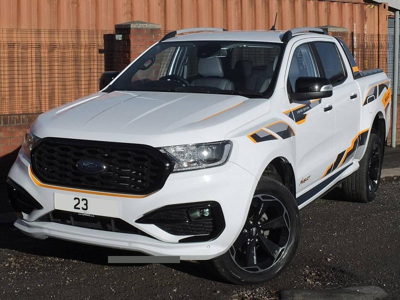 2023 Ford Ranger Double Cab PickUp Van — front three-quarter view
