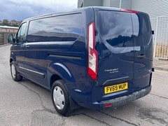 2020 Ford Transit Custom Panel Van — rear three-quarter view