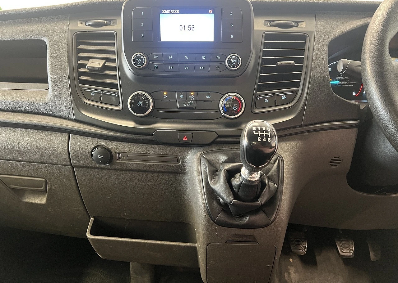 2022 Ford Transit Tipper Van — cab interior