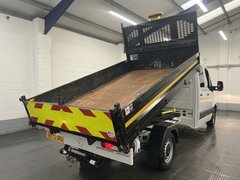 2023 Mercedes-Benz Sprinter Tipper Van — rear three-quarter view