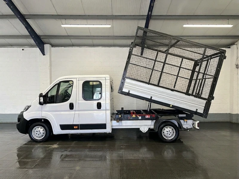 2021 Peugeot Boxer Double Cab Tipper Van