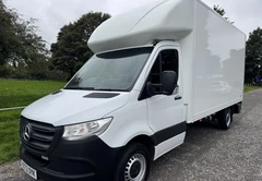 2022 Mercedes-Benz Sprinter Luton Box Van — front three-quarter view