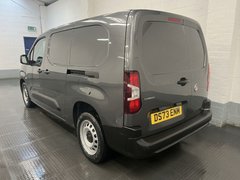 2023 Vauxhall Combo Panel Van — rear three-quarter view