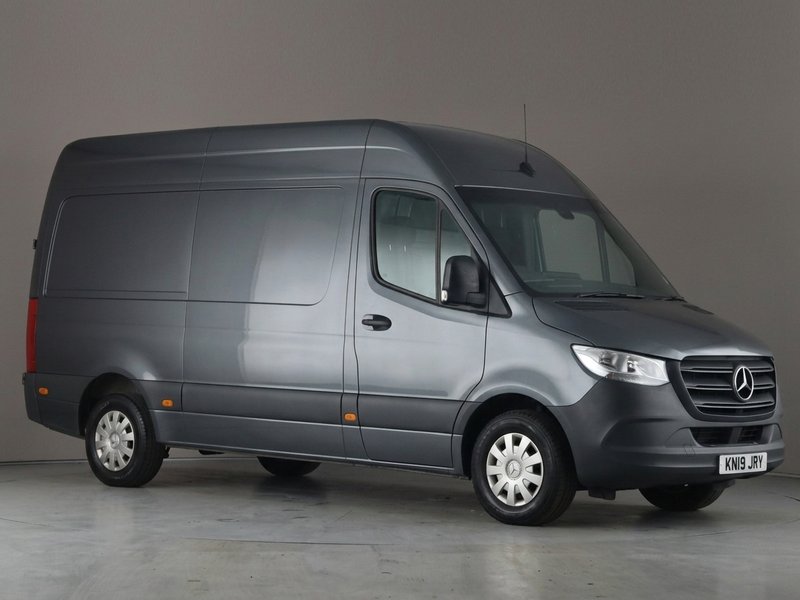 2023 Mercedes-Benz Sprinter High Roof Panel Van — front three-quarter view