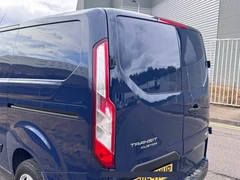 2020 Ford Transit Custom Panel Van — rear three-quarter view