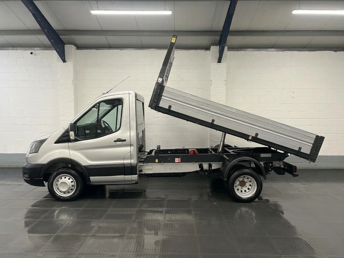 2023 Ford Transit Tipper Van — side view