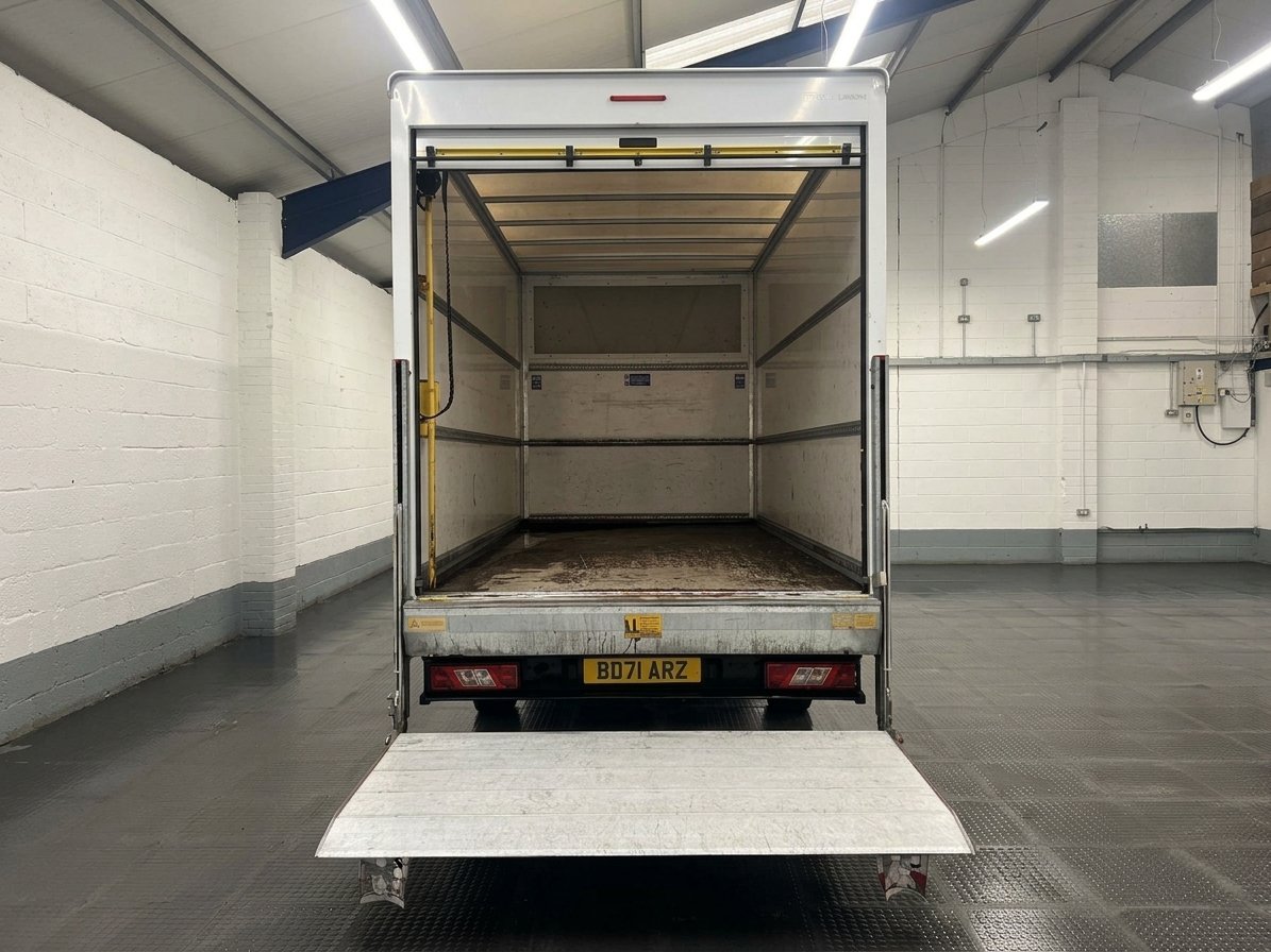 2021 Ford Transit Luton Box Van — rear view