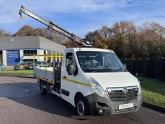 2018 Vauxhall Movano Dropside Van — front three-quarter view