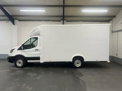 2023 Ford Transit Luton Low Loader Van — side view