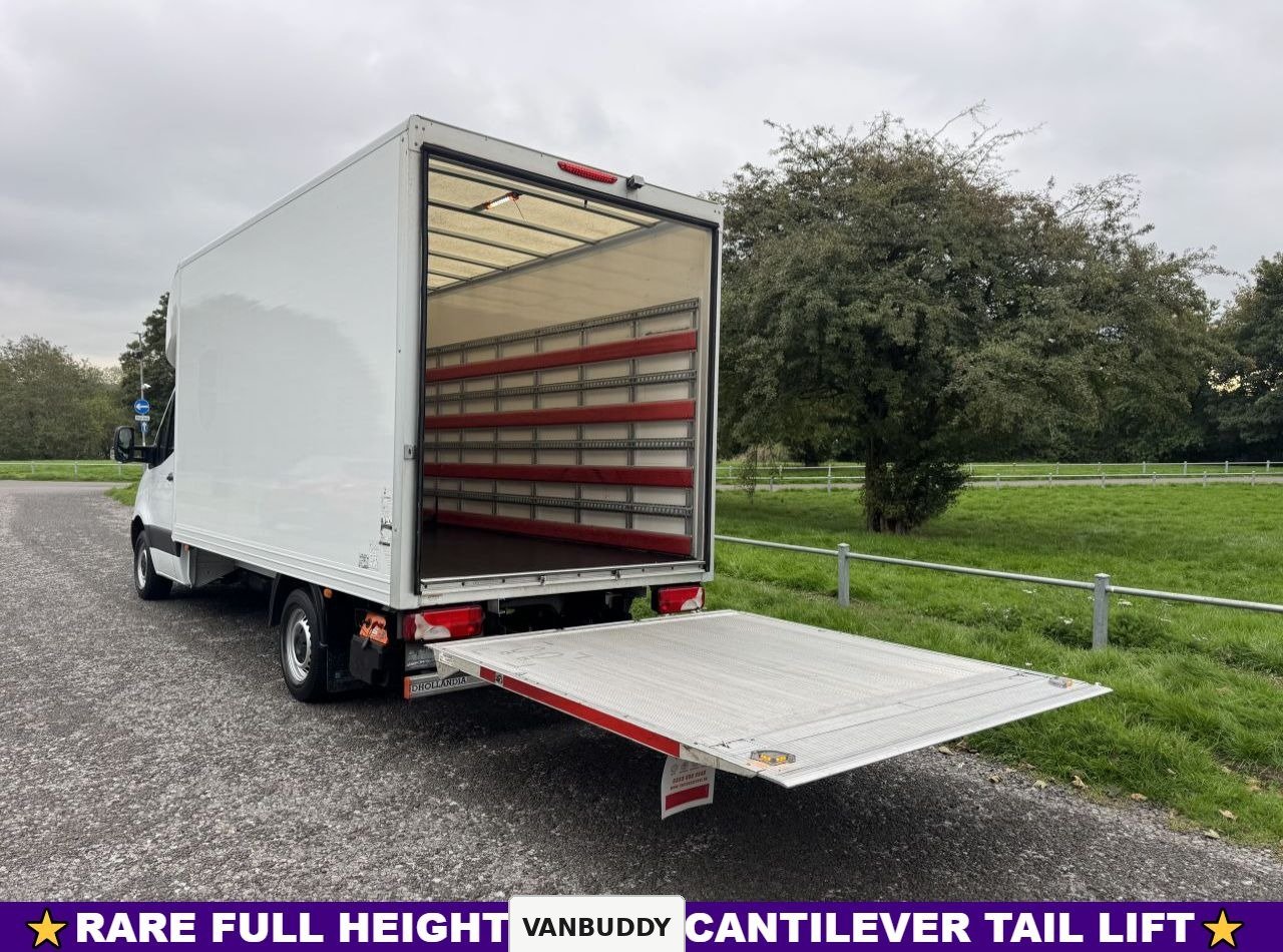 2022 Mercedes-Benz Sprinter Luton Box Van — rear three-quarter view