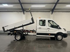 2023 Ford Transit Double Cab Tipper Van — side view