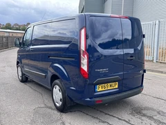 2020 Ford Transit Custom Panel Van — rear three-quarter view