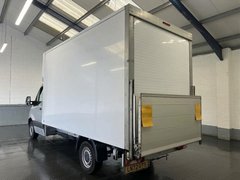 2022 Mercedes-Benz Sprinter Luton Box Van — rear three-quarter view