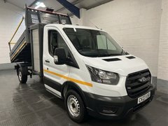 2023 Ford Transit Tipper Van — front three-quarter view