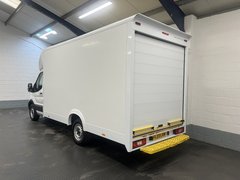 2023 Ford Transit Luton Low Loader Van — rear three-quarter view