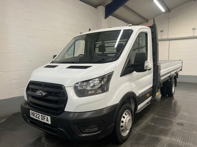 2022 Ford Transit Dropside Van — front three-quarter view