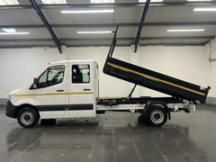 2023 Mercedes-Benz Sprinter Tipper Van — side view