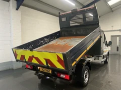 2022 Ford Transit Tipper Van — rear three-quarter view