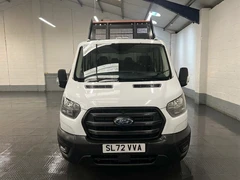 2022 Ford Transit Double Cab Tipper Van — front view