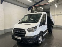 2023 Ford Transit Tipper Van — front three-quarter view