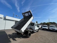 2022 Ford Transit Double Cab Tipper Van — rear three-quarter view