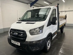 2021 Ford Transit Dropside Van — front three-quarter view