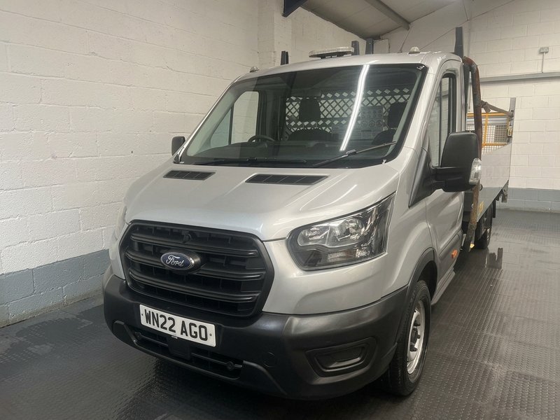 2022 Ford Transit Dropside Van — front three-quarter view