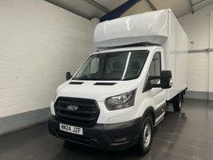 2024 Ford Transit Luton Box Van — front three-quarter view