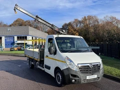 2018 Vauxhall Movano Dropside Van — front three-quarter view