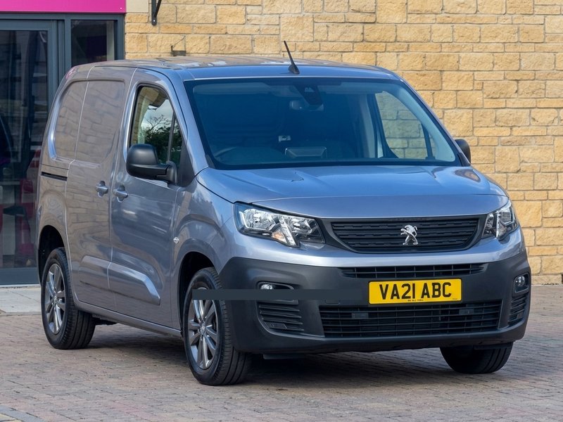 2023 Peugeot Partner Panel Van — front three-quarter view