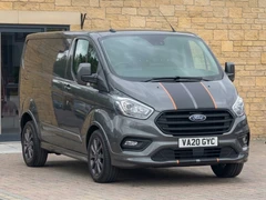 2021 Ford Transit Custom Panel Van — front three-quarter view