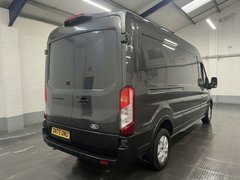 2025 Ford Transit Panel Van — rear three-quarter view