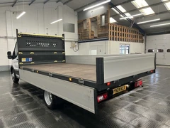 2024 Ford Transit Dropside Van — rear three-quarter view