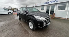 2023 Ssangyong Musso Double Cab PickUp Van — front three-quarter view