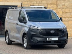 2025 Ford Transit Custom Panel Van — front three-quarter view