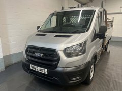 2022 Ford Transit Dropside Van — front three-quarter view