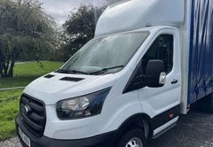 2022 Ford Transit CurtainSider Van — front three-quarter view