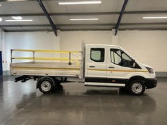 2023 Ford Transit Double Cab Dropside Van — side view