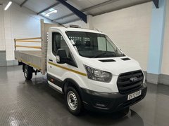 2022 Ford Transit Dropside Van — front three-quarter view