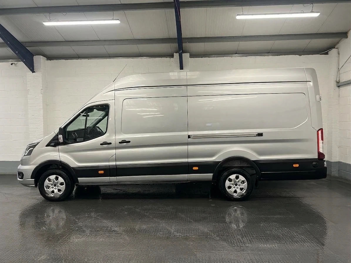 2025 Ford Transit High Roof Panel Van — side view