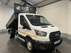 2023 Ford Transit Tipper Van — front three-quarter view