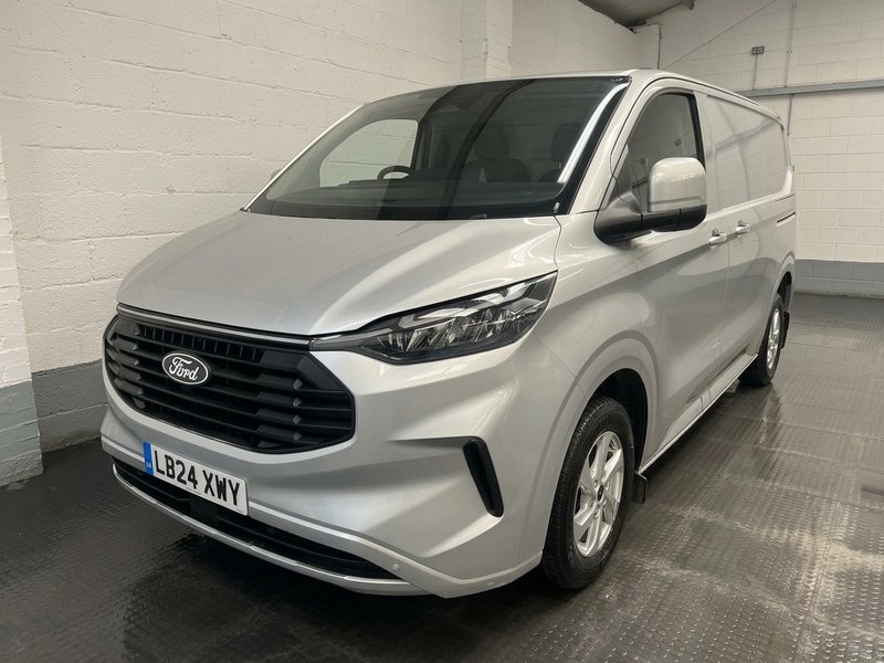 2024 Ford Transit Custom Panel Van — front three-quarter view